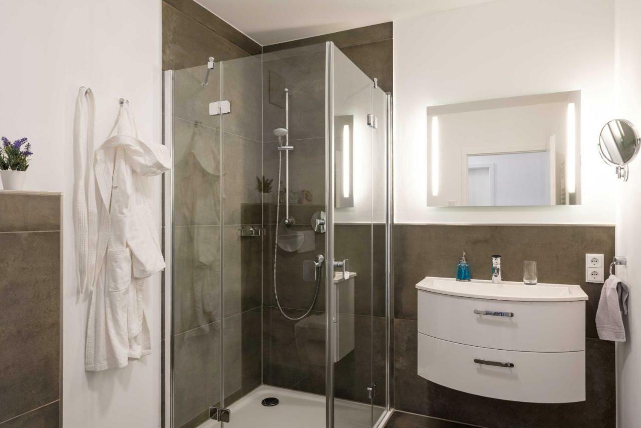 Appartement "Opal" Mit Penthouseflair - Oase Am Haff Garz  Camera foto